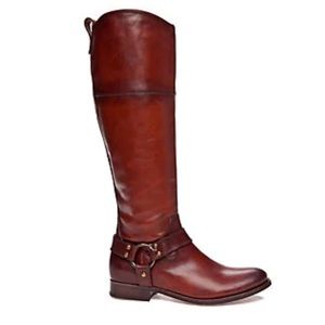 Frye Melissa Harness Inside Zip Boots